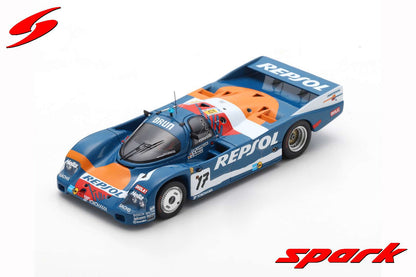 Spark S9875 1/43 Porsche 962C No.17 24H Le Mans 1989 O. Larrauri - W. Brun - J. Pareja