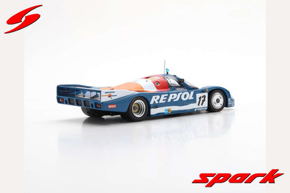 Spark S9875 1/43 Porsche 962C No.17 24H Le Mans 1989 O. Larrauri - W. Brun - J. Pareja