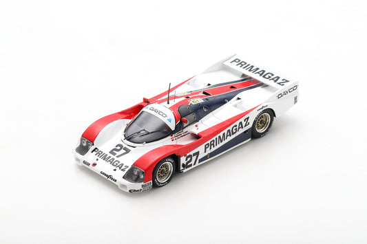 Spark S9879 1/43 Porsche 962 C No.27 24H Le Mans 1990P. Yver - J. Lässig - O. Altenbach