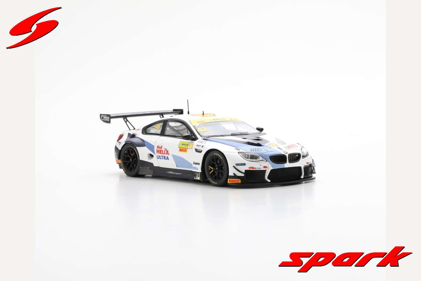 Spark SA212 1/43 BMW M6 GT3 No.42 BMW Team Schnitzer FIA GT World Cup Macau 2019 Augusto Farfus
