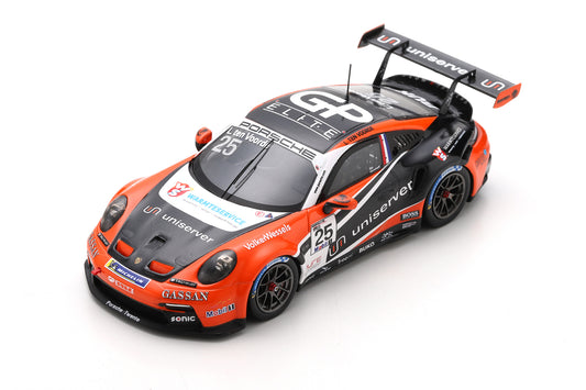 Spark SG813 1/43 Porsche 911 GT3 Cup No.25 Porsche Carrera Cup Germany Champion 2021 Larry ten Voorde