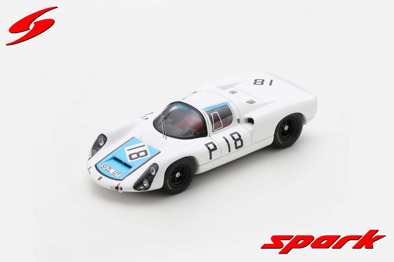 Spark SG820 1/43 Porsche 910 No.18 3rd 1000Km Nürburgring 1967 J 