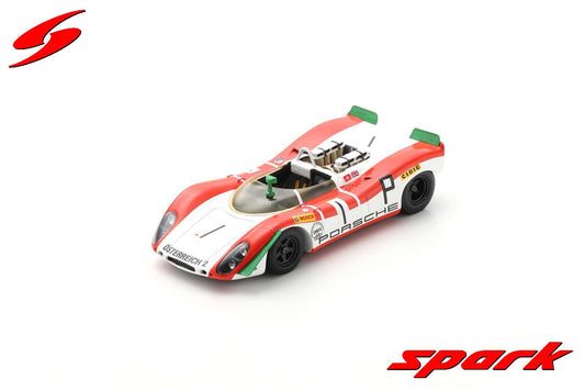【2023年5月発売予定】Spark SG823 1/43 Porsche 908-2 No.1 Winner 1000Km Nürburgring 1969 J. Siffert - B. Redman