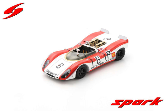Spark SG826 1/43 Porsche 908-2 No.6 4th 1000Km Nürburgring 1969 R. Lins - R. Attwood