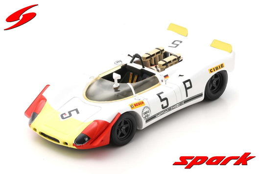 Spark SG827 1/43 Porsche 908-2 No.5 5th 1000Km Nürburgring 1969 W. Kauhsen - K. von Wendt