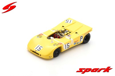 Spark SG828 1/43 Porsche 908/03 No.15 2nd 1000Km Nürburgring 1970 H. Herrmann - R. Attwood