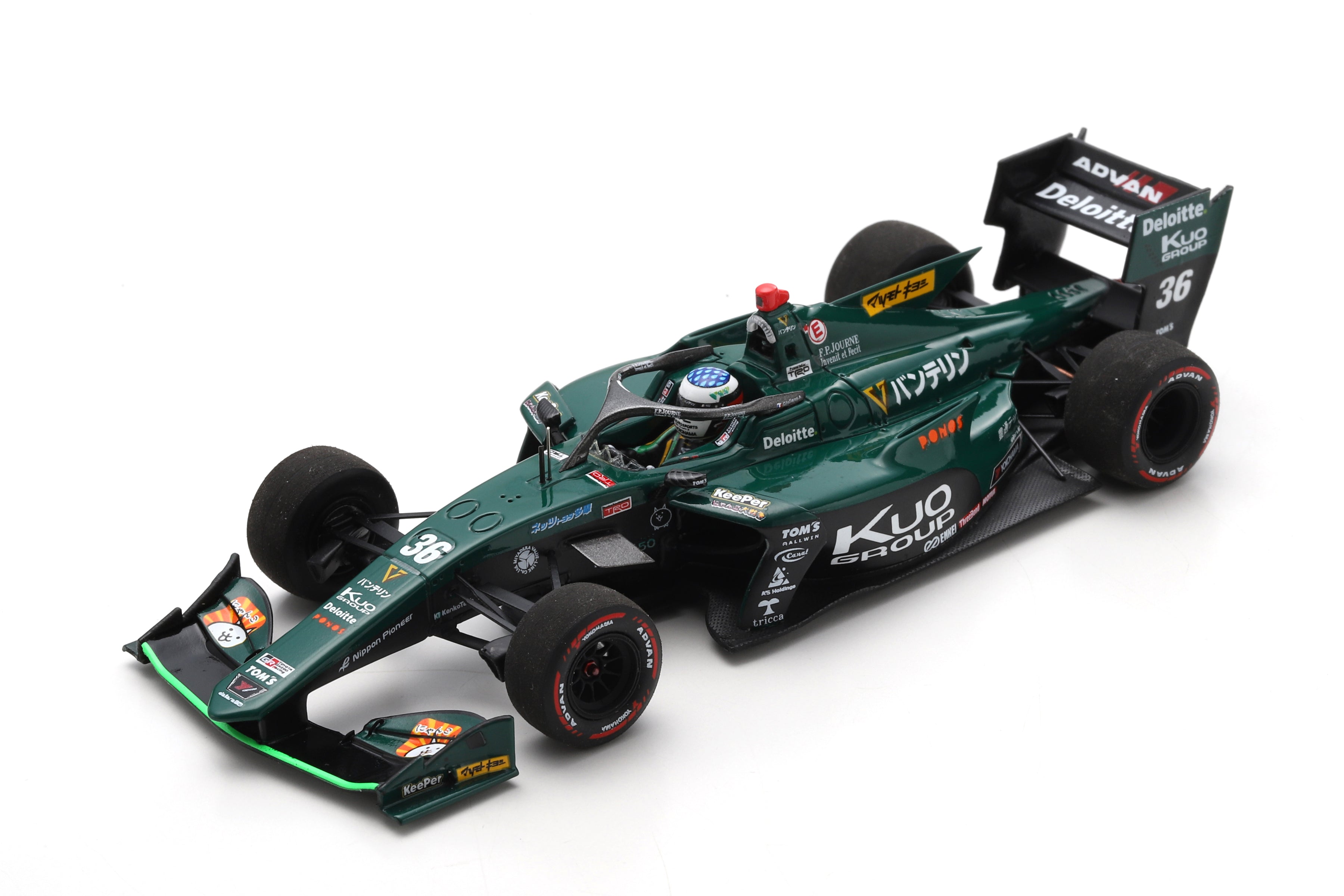 Spark SJ122 1/43 Kuo VANTELIN TOM'S SF19 TR 01F Super Formula 2022 Giu ...